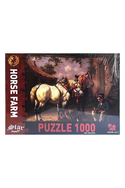 Star Oyun Horses 1000 Piece Puzzle