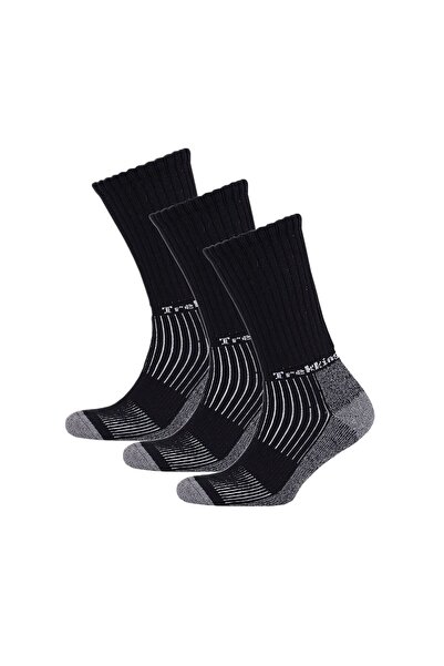 THERMOFORM Trekking Yürüyüş Kampçı Avcı Çorap Siyah 3'lü Paket