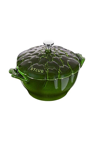 STAUB Artichoke Patterned Cast Pot 22cm