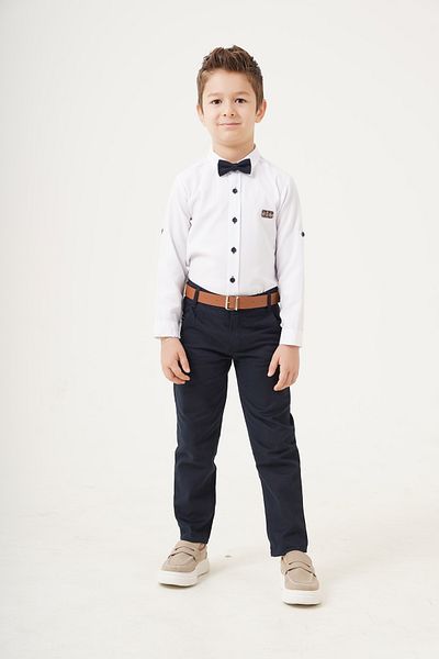 Esterella Boy's Suit / Bow Tie - Belt / Shirt Pants / Boy's Suit