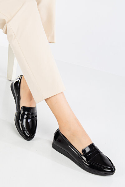 Genetti Kadın Günlük Şık Loafer Ayakkabı