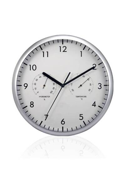 TFA Duvar Saati Termometre Nem Ölçer