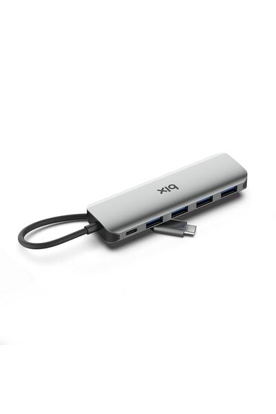 Bix Type-c Pd 4 Portlu Usb 3.0 Dönüştürücü Hub