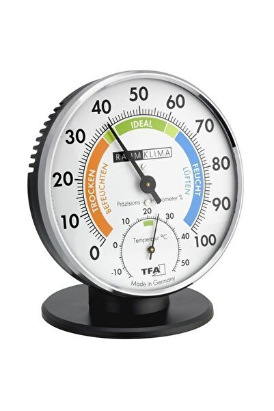 TFA Masaüstü Renkli Analog Termometre Higrometre