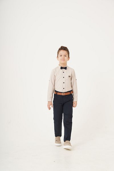 Esterella Boy's Suit / Bow Tie - Belt / Shirt Pants / Boy's Suit