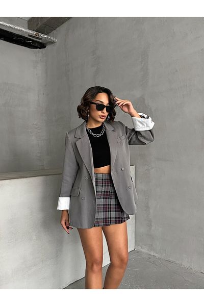 prova Missce2505 Model Two Buttons Blazer Jacket