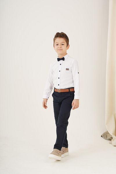 Esterella Boy's Suit / Bow Tie - Belt / Shirt Pants / Boy's Suit