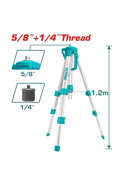 TOTAL Tripod Ayak TLLT01152 Yüksek Kalite NMS HIRDAVAT