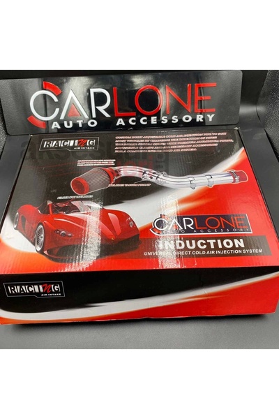 carlone Profesyonel Hava Filtre Uzatma Krom Boru Seti Metal Ürün 7.6cm