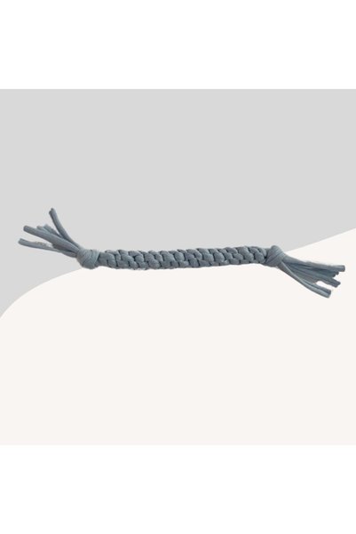 Miçikopet Bite Rope for Small Breed Dogs 17-18cm Light Blue