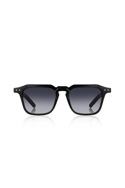 Kinary Shiny Black new Trendy Sunglasses - 2048 Model