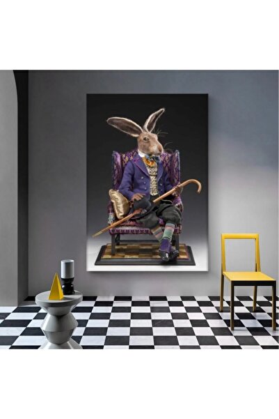 AR AJANS KANVAS TABLO Zec Aristokrat Dekorativna Slika na Platnu