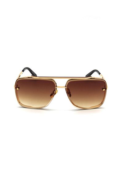 Marisol Mrs Mach Six Gold Brown Men's Sunglasses