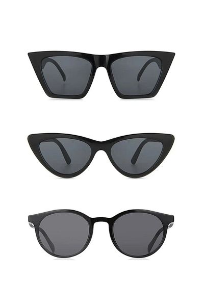 Kinary 3-piece Unisex Sunglasses Deal Set