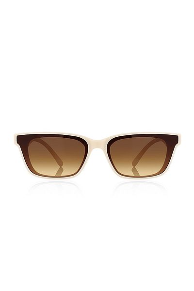 Kinary Unisex New Trend Sunglasses - Cream Shiny 2030
