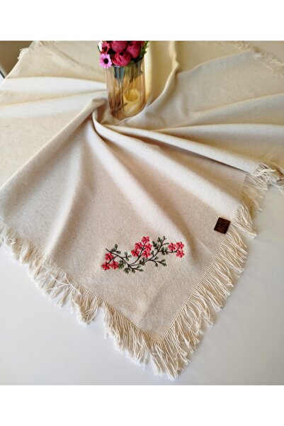 denizli hatırası مفرش طاولة من القماش الأصلي المطرز مقاس 105 × 105 سم من Buld...