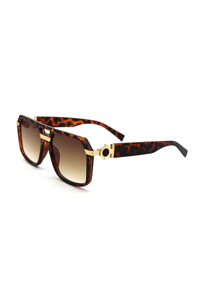 Marisol Mrs M444 Coffee-brown Unisex Sunglasses