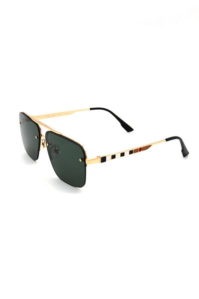 Marisol Gold Green Men's Sunglasses - Mrs 66018