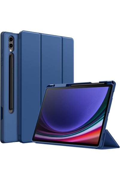 Five e Samsung Galaxy Tab S9 FE ile Uyumlu Klyro Manyetik Standlı Kalemlikli ...