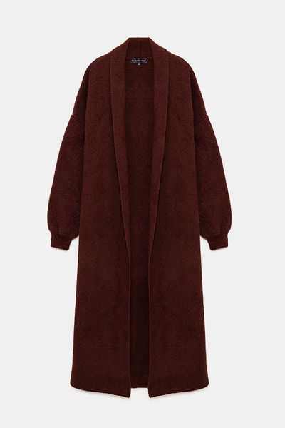 No Matter What Maxi Size Soft Textured Cardigan