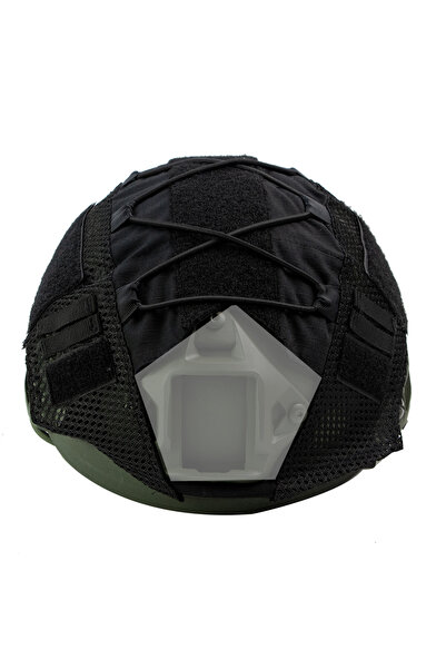 Choice1 غطاء خوذة تكتيكية من القماش المموه من BOOIU باللون الرمادي الداكن لخو...