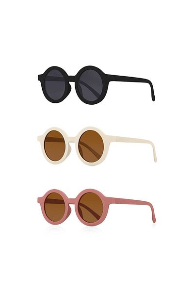 Kinary 3-Piece Children's Sunglasses Deal Set
