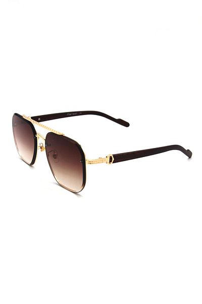 Marisol Mrs 63018 Gold Brown Men's Sunglasses