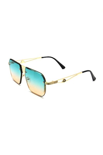 Marisol Mrs 8034 Unisex Gold Green Sunglasses