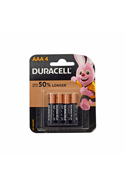 Duracell بطاريات AAA4 قطع