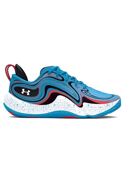 Under Armour Men's Blue Basketball Shoes Spawn 6 Mm -3027259-400