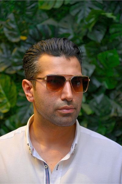 Marisol Mrs 52013 Gold-brown Men's Sunglasses