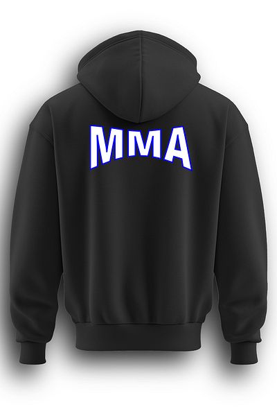 TOP GLORY Суитшърт MMA с принт на звезди - 3 нишки, с качулка, повдигнат MMAF86005