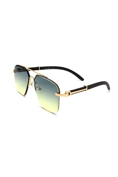 Marisol Mrs 11094 Gold-green Men's Sunglasses