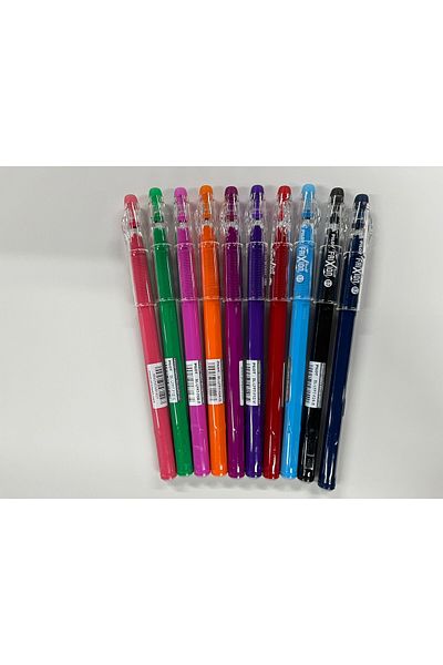 Pilot Set of 10 Frixion Pencils 0.7 Pencils (Heat Erasable)
