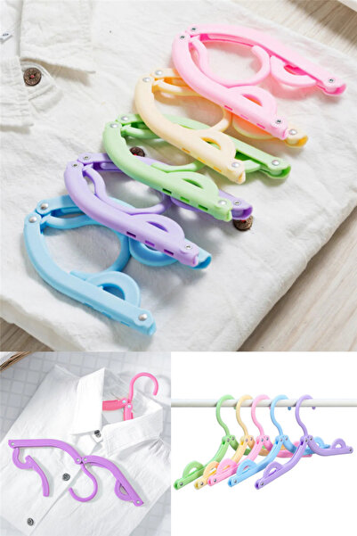 omilife Umerașe pliabile pentru haine, pachet de 5