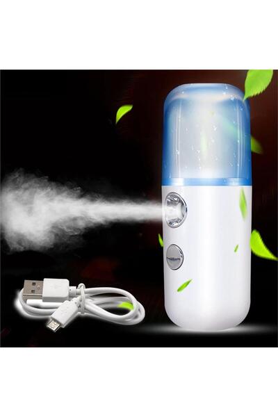 omilife Şarjlı Mini Yüz ve Oda Nemlendirici Buhar Makinesi Hava Temizleyici