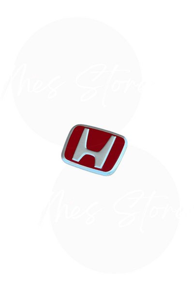 mes store Honda Civic Vtec Compatible 5X4Cm Adhesive Steering Wheel Rigging Sticker Logo