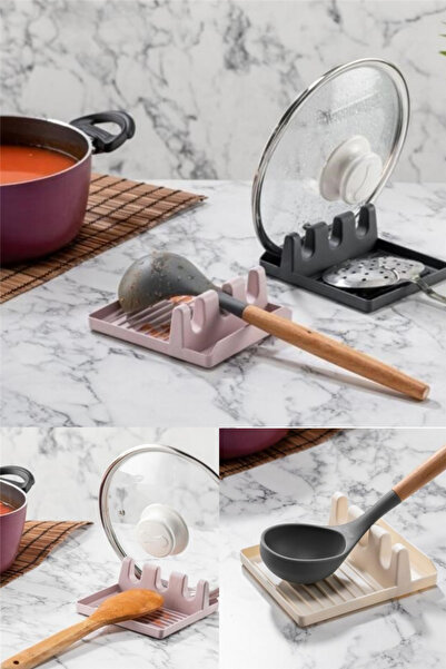 omilife Органайзер за кухненски плот - държач за лъжици, държач за черпаци, д...