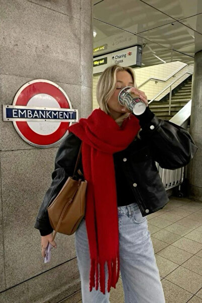 Mollycrush Eșarfă moale din bumbac - Soluție caldă și elegantă împotriva frig...