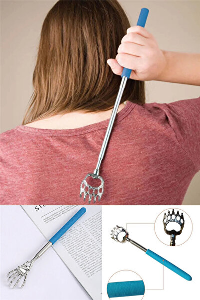 omilife Teleskopik Sırt Kaşıma Aparatı Açılır Kapanır Sırt Kaşıyıcı Metal Apa...