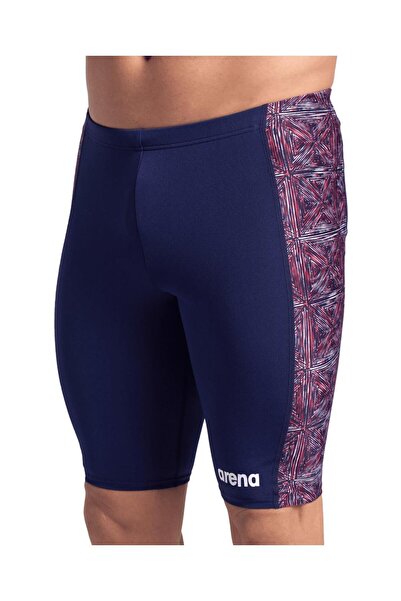 ARENA MENS ARENA ABSTRACT TILES SWIM JAMMER/NAVY