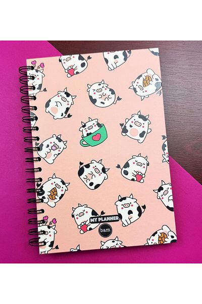Gift Moda Agenda vorbitoare cu design drăguț de vacă