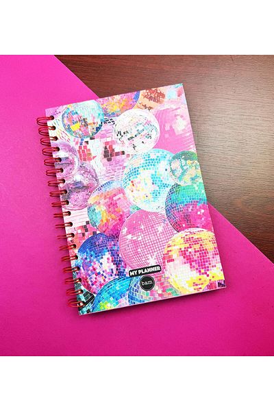 Gift Moda Agenda vorbitoare cu design de minge discoteca