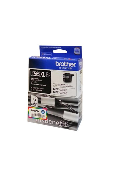 Universal Brother lc569xlbk black 2,400 page cartridge mfc-j3520-j3720