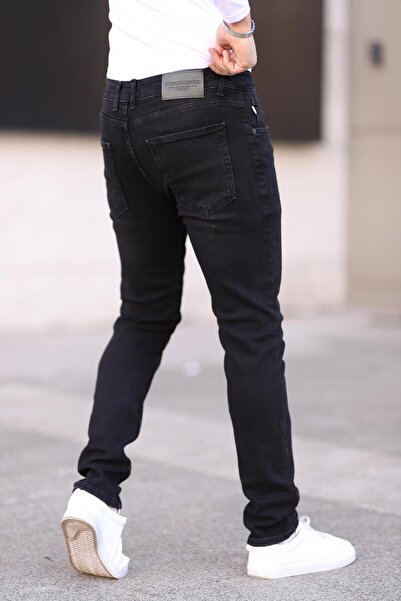 Dr Dnm Remix Ανδρικό τζιν παντελόνι με καπνιστό χρώμα, καθαρισμένο με πέτρα, κανονική εφαρμογή, ελαστικό τζιν από λύκρα