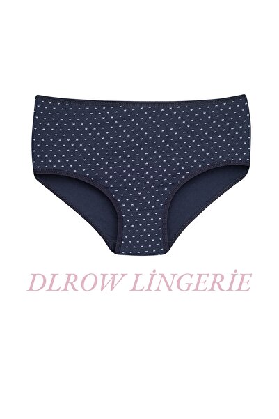 DLROW Chiloți pentru femei cu talie înaltă, pachet de 7