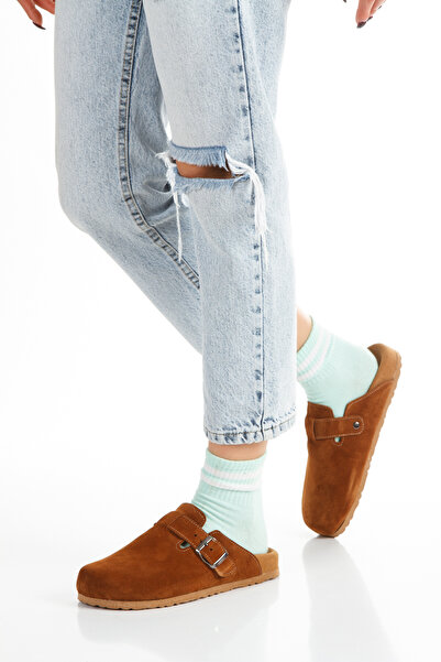 PASSAGE SHOES Жіночі тапочки з натуральної шкіри - 6299