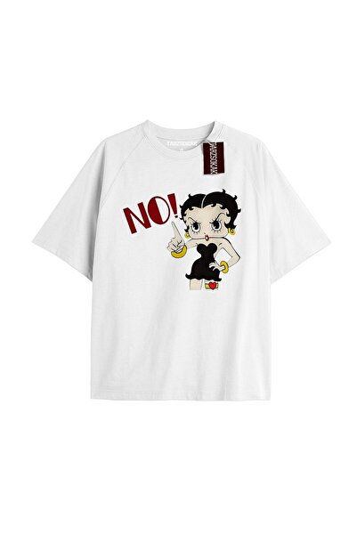 TIMESWASTINGIRL Tricou Betty Boop Y2k