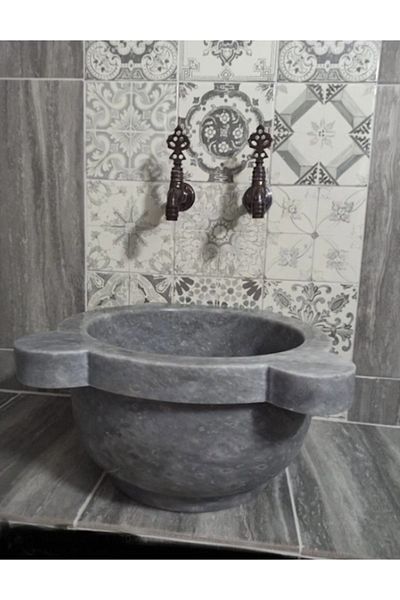 ege gross Gray Marble Flat Curn