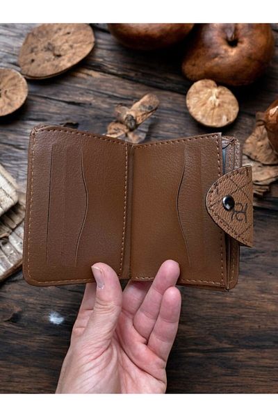 Sarhans Store Carlino Men's Wallet - 12 Card Compartments, Snap Fastener, Double Paper Coin Compartments